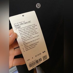 lululemon align 25" legging black women